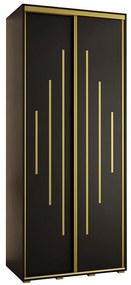 Skriňa 45 Canaris 12 120 čierna/gold