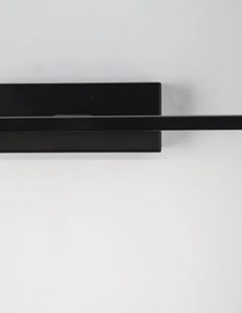 Moderné nástenné svietidlo Mondrian 42 čierne