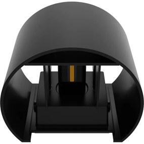 APLED - LED Vonkajšie nástenné svietidlo OVAL 2xLED/3W/230V IP65