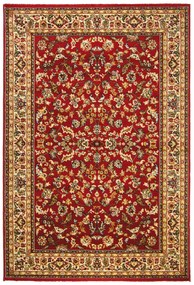 Sintelon, Kusový koberec SOLID 50 CEC, 200x300, červená, obývacia izba