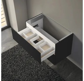 Kúpeľňová skrinka pod umývadlo KEUCO X-Line vulkanit 100 x 60,5 x 49 cm 33173970000
