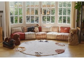 Bavlnený detský vankúšik 40x25 cm Mapple Red – Lorena Canals