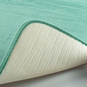Tyrkysovomodrá kúpeľňová predložka 50x120 cm Vitamine – douceur d'intérieur