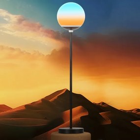 Aigostar - stojacia LED lampa MESH RGBW, 8W, 230V, s diaľkovým ovládaním