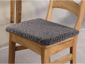 Podsedák na stoličky Teddy 40x40 cm, antracitový%
