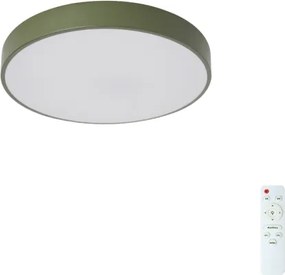 Brilagi - LED stmievateľné stropné svietidlo POOL LED/36W/230V 3000-6000K 30 cm zelené+DO