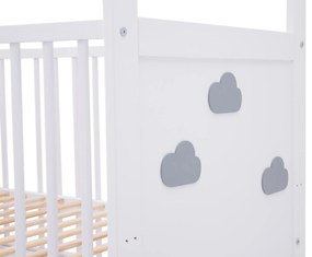 Detská postieľka 60 cm Immi (biela) (s úl. priestorom). Vlastná spoľahlivá doprava až k Vám domov. 1041089