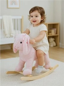 Hojdacia hračka s melódiou Baby Mix Zajačik