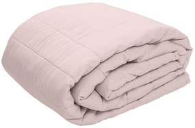 Letný paplón prešívaný SUMMER 140x200 cm, púdrovo ružový