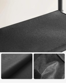 Botník Vasagle Kua 120 cm hnědý/černý