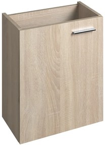 Aqualine Aqualine, ZOJA umývadlová skrinka 39,5x50x22cm, dub platin, 51049DP