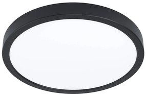 Čierne LED stropné svietidlo FUEVA 5 – EGLO