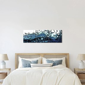 Obraz bubliniek (s hodinami) (90x30 cm)