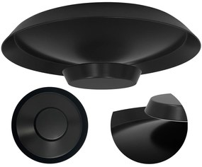 Toolight Toolight, LED stropné svietidlo 40cm, 14W, APP1461, čierna, OSW-04189