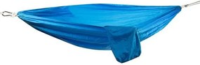 Vekr hojdacia sieť hamak 210 x 140 cm Modrá