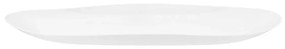 Altom Servírovací tanier z opálového skla White harmony 30 x 22,5 cm