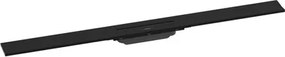 Hansgrohe RainDrain Flex sprchový žľab 100 cm nerez matná černá mat 56053670