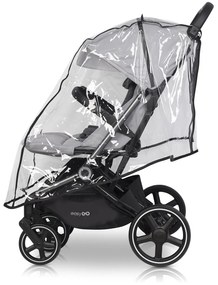 Súrodenecký kočík EasyGo Echo Cloudy Gray