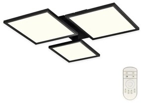 Top Light - LED Stmievateľný prisadený luster MELED/50W/230V 3000-6500K čierna + DO TP1737