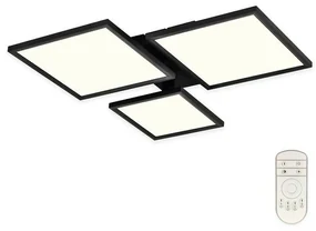 Top Light - LED Stmievateľný prisadený luster MELED/50W/230V 3000-6500K čierna + DO TP1737