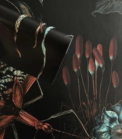 WALLCOLORS Botanic black wallpaper - tapeta POVRCH: Prowall Eco