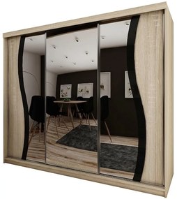 Skriňa Top 9 250 dub sonoma