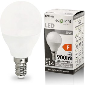 BERGE LED žiarovka G45 - E14 - 10W - studená biela