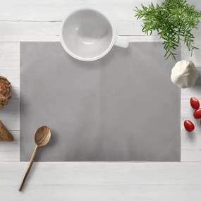 Biante Zamatové prestieranie na stôl Velvet Prémium SVP-039 Sivé 30x40 cm