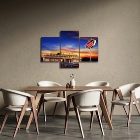 Obraz - Večerný bar (90x60 cm)