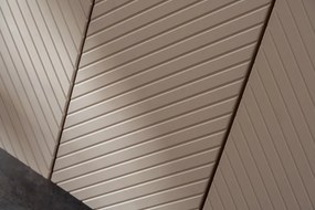 Závěsná skříňka Viva Cashmere s deskou 60 cm kašmírová/dub evoke