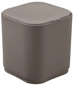 GEDY 630852 Seventy stolný odpadkový kôš výklopný, 1,2 l, tortora