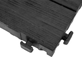 Multy Home Gumová dlaždica ARISTA Wood 30 x 30 cm, sivá