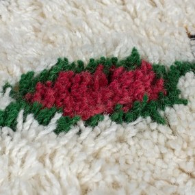 Krémový ručne tkaný vlnený koberec 160x230 cm Moroccan Fes – Flair Rugs