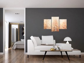 Obraz - Vzor divokých kvetov (90x60 cm)