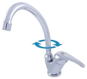 RAV Slezák SA006.0/1 - Drezová batéria SAZAVA 26,1 cm lesklý chróm