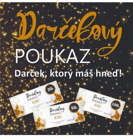 Darčekový poukaz EMI, 30€