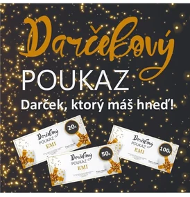Darčekový poukaz EMI