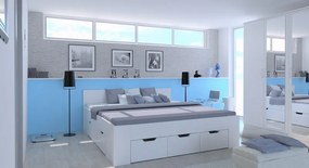 Posteĺ Astral 160x200 cm, biela