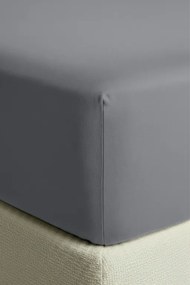 Plachta s gumičkou JERSEY sivá 180 g/m² Rozmer: 90x200x30 cm