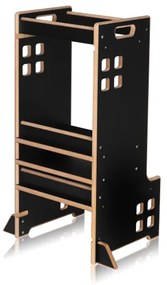 Lionelo - Učiaca veža CASS Čierny onyx