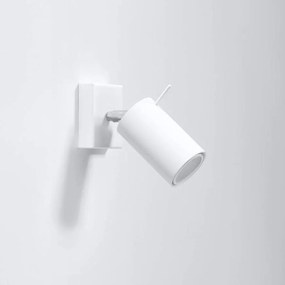 Nástenná lampa Oregon biela