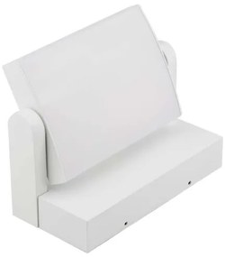 LED Vonkajšie nástenné svietidlo LED/17W/230V 4000K IP65 biela