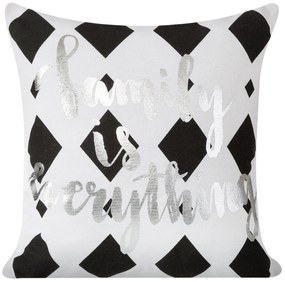 DEKORAČNÁ OBLIEČKA NA VANKÚŠ ENOLA 38X38 CM VZOROVANÁ