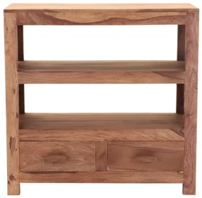 Knižnica Kali 90x90x35 indický masív palisander Only stain