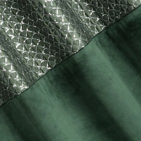 ZATEMŇOVACÍ ZÁVES NA KRÚŽKOCH MARGOT 140X250 CM TMAVOZELENÁ