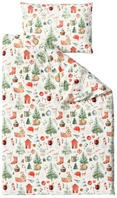 Mikroflanelové obliečky FESTIVE MAGIC biele Rozmer obliečky: 2 ks 70 x 90 cm | 200 x 220 cm