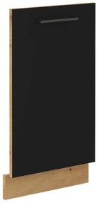 Dvierka Modena front zm 713x446 čierna/dub artisan