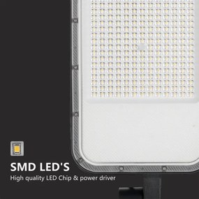 Brilagi-LED Vonkajšia lampa so stĺpom a káblom 5 m URBANLIGHT LED/200W/230V čierna IP65