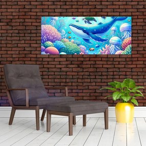 Obraz – Podvodný svet (120x50 cm)