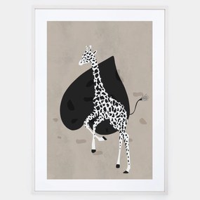 Plagát Giraffe
